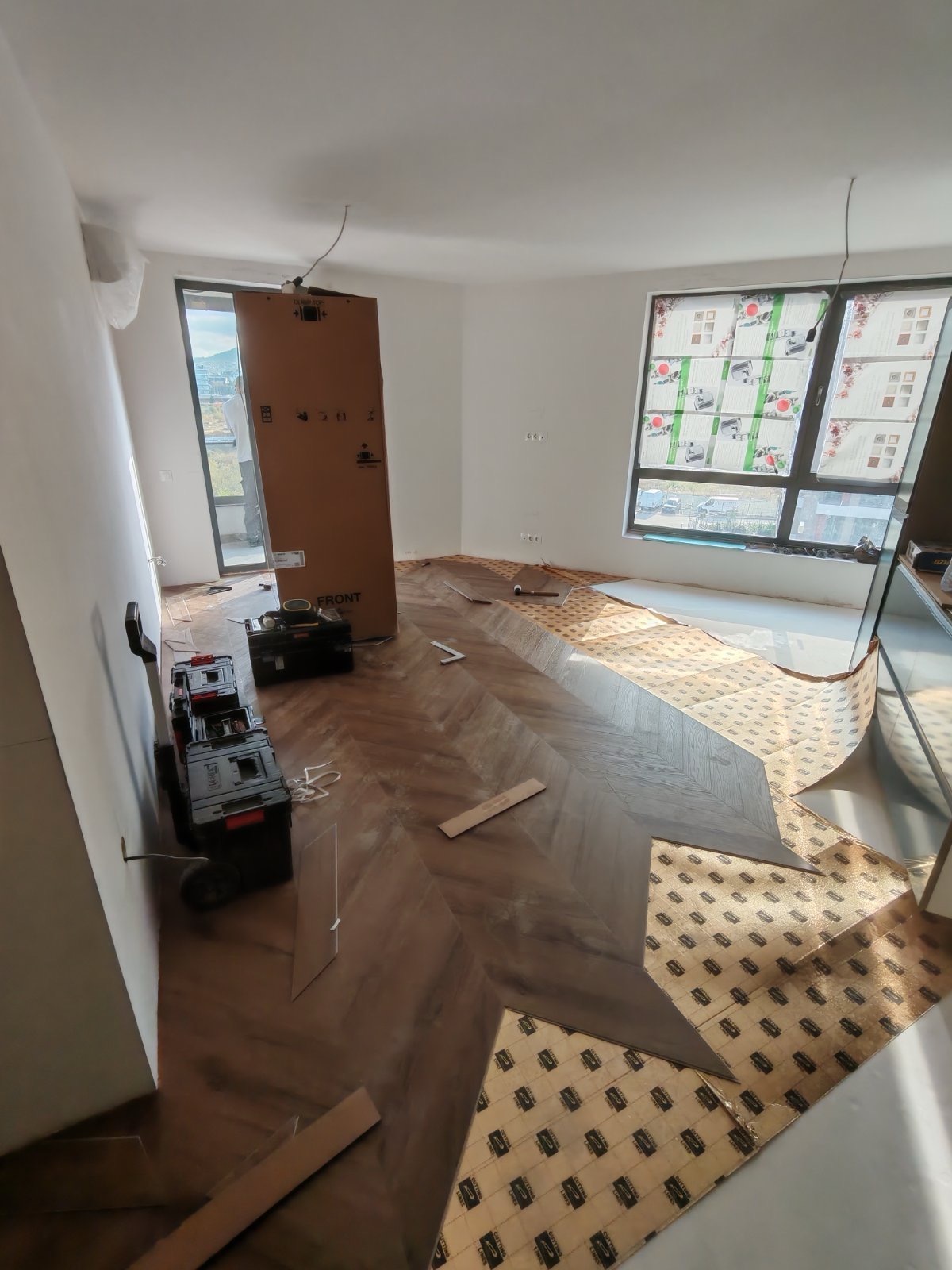 Монтаж на паркети